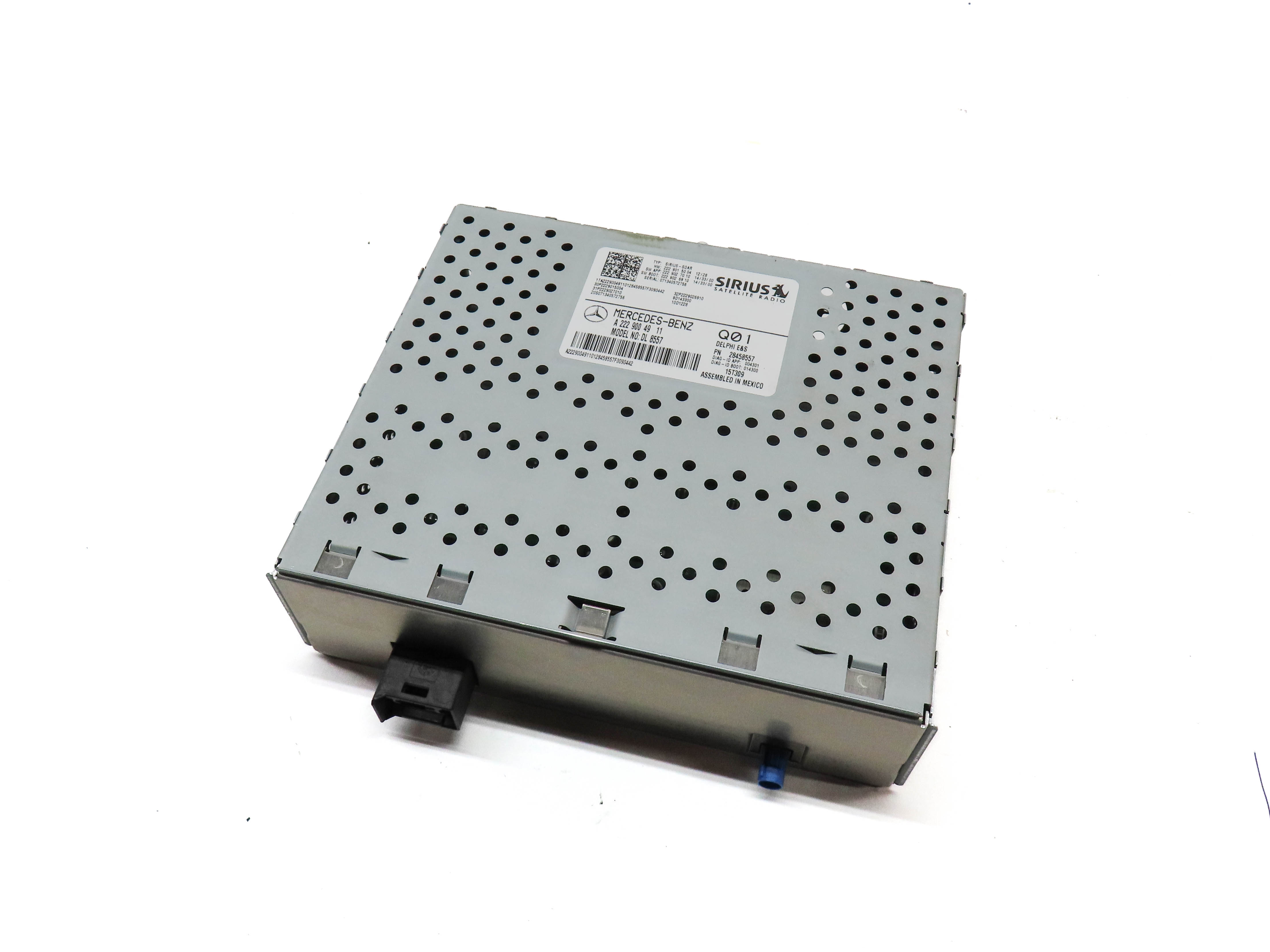 13-20 MERCEDES B CLA E GL GLA GLE (C117 X156 X166) SIRUIS SATELLITE RADIO MODULE — exact item pictured